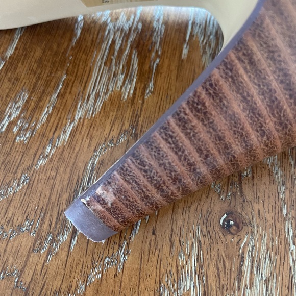 Nine West Taupe Maggieff Heels - Picture 8 of 9